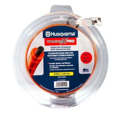 Husqvarna Xp Force Professional Grade Dual Polymer String Trimmer Line, 0.105 in. x 200 ft.