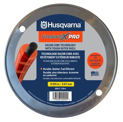 Husqvarna TitaniumX Pro String Trimmer Line, 0.105 in. x 3 lb.