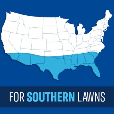 Image showing  25 lb. 10,000 sq. ft. 3-in-1 Southern Weed and Feed