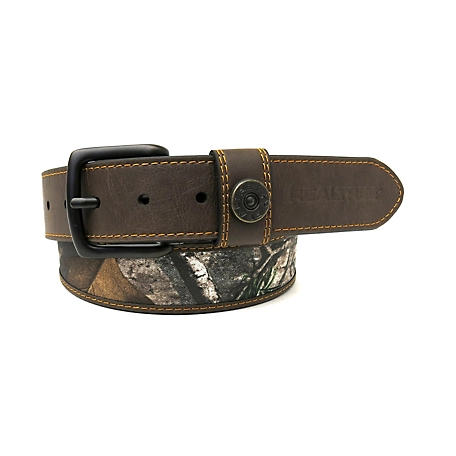 Realtree Men's 40 mm Camouflage Comfort Stretch Shotshell Belt