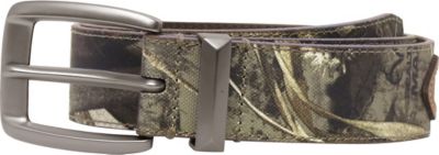 Realtree Men's 40 mm Realtree Max-5 Camouflage Genuine Leather Belt, Size 38