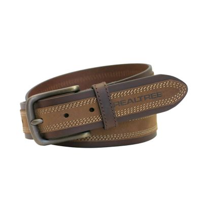 Realtree Men's 2-Tone Genuine Leather Belt, 40 mm