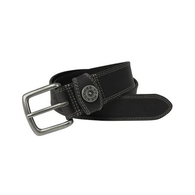 Realtree Men's Big and Tall Synthetic Leather Shotshell Belt, 38 mm