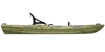 Image showing  12 ft. Boss SS Sit-On-Top Fishing Kayak, Grass