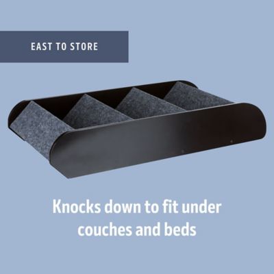 Image showing 5 th TRIXIE 4-Step Adjustable Pet Stairs for Dogs Up to 175 lb.