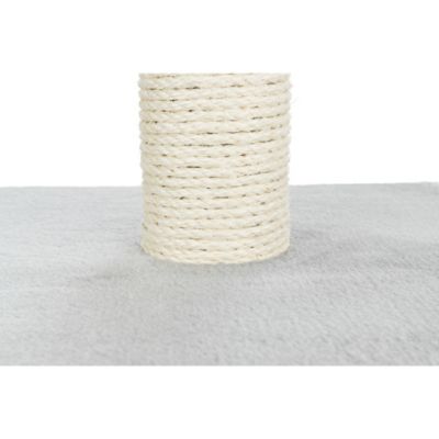 Image showing 5 th TRIXIE Espejo Scratching Post with Resting Platform, 27 in. Tall, Gray