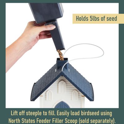 Image showing  5 lb. Country Church Bird Feeder