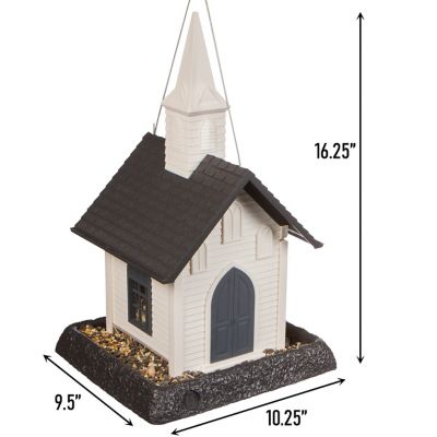 Image showing 5 th North States 5 lb. Country Church Bird Feeder