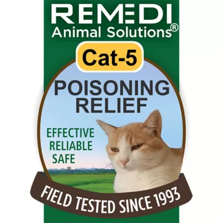 Remedi Animal Solutions Anti-Poisoning Spritz for Cats 1 oz. Pet First Aid