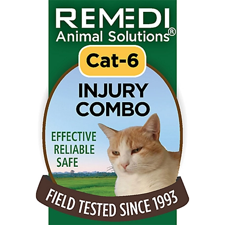 Remedi Animal Solutions Injury Combo Pain Reliever Spritz for Cats, 1 oz.