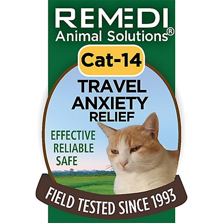 Remedi Animal Solutions Travel Anxiety Relief Cat Spritz, 1 oz.