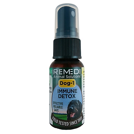 Remedi Animal Solutions Immune Detox Spritz Supplement for Dogs, 1 oz.