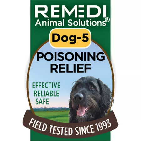 Remedi Animal Solutions Anti-Poison Spritz Supplement for Dogs 1 oz. Dog Digestion Supplements