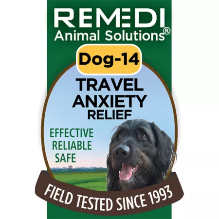 Remedi Animal Solutions Travel Anxiety Relief Spritz Supplement for Dogs 1 oz. Dog Anxiety Sprays & Wipes