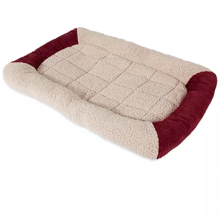 Aspen Pet Self-Warming Dog Bolster Mat 28.5-in x 18.5-in Crate Mats