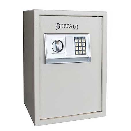 Buffalo 1.5 cu. ft. Electronic Keypad Lock Floor Safe, Beige