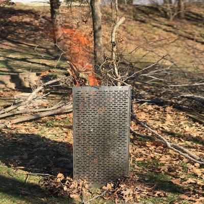 Image showing  Folding Steel Fire Cage