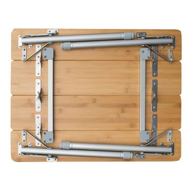 Image showing  Folding Bamboo Table with Bag, 26 in. x 17 in.