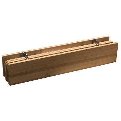 Image showing  Folding Bamboo Table with Bag, 26 in. x 17 in.