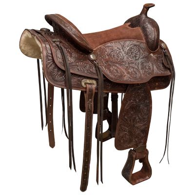 TuffRider Western Deluxe Show Halter With Silver Bar