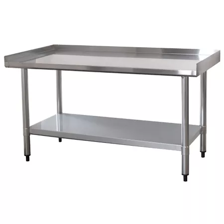 Sportsman Series Stainless Steel Edged Work Table 24-in x 48-in Work Benches