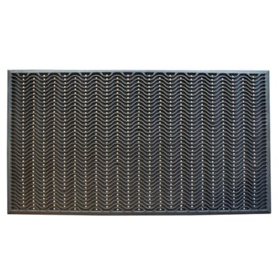 Buffalo Tools Commercial Rubber Scraper Mat, 3 ft. x 5 ft.