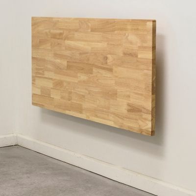 Image showing  23 in. x 47 in. Wall-Mounted Folding Workbench