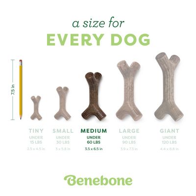 Image showing  Maplestick Durable Dog Chew Toy, Real Maplewood