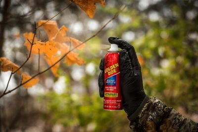 Image showing  3 oz. Golden Doe Scent Reflex Deer Attractant Spray Can