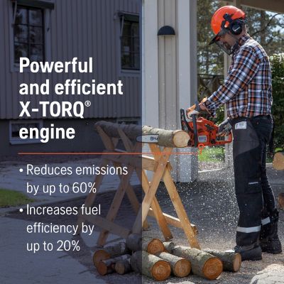 Image showing  120 Mark III 14 in. 38cc Gas Chainsaw