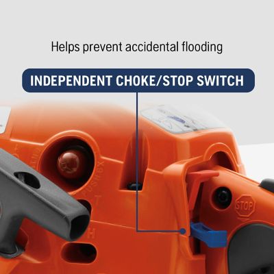 Image showing 7 th Husqvarna 120 Mark III 14 in. 38cc Gas Chainsaw