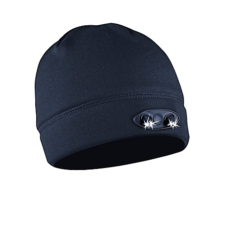 Panther Vision Powercap 4 Led Beanie Cap 35/55 Ultra-Bright Hands Free Lighted Cap, CUBWB4553