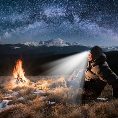 Image showing  Powercap 4 LED 35/55 Ultra-Bright Hands-Free Lighted Beanie