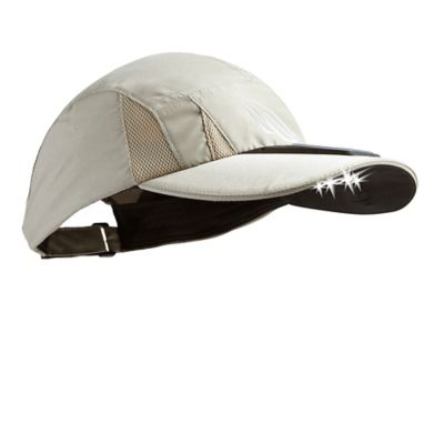 Panther Vision Powercap 4 LED Solar Microfiber 25/75 Ultra-Bright Hands-Free Lighted Headlamp Hat