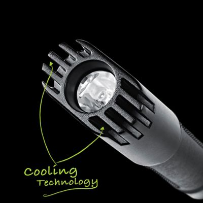 Image showing  Flateye F-1000 High-Performance Unround CREE LED Multi-Position Waterproof & Shockproof Flashlight, FL-7189