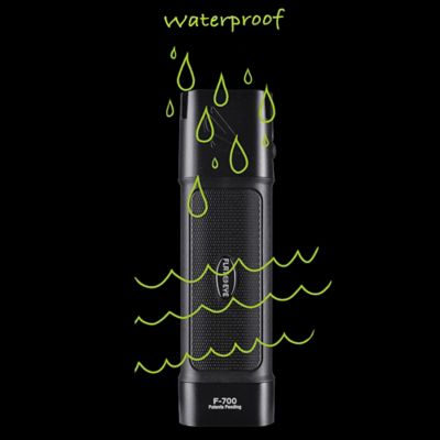 Image showing  Flateye F-700 High-Performance Unround CREE LED Multi-Position Waterproof and Shockproof Flashlight
