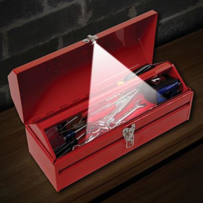 Image showing  Button Lamp Adhesive LED Light Package, Lightweight, Ultra Small, Ultra Bright LED Lights, 6-Pack