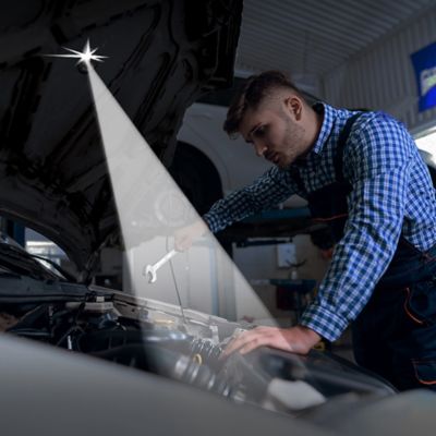 Image showing 5 th Panther Vision Button Lamp Adhesive LED Light Package, Lightweight, Ultra Small, Ultra Bright LED Lights, 6-Pack