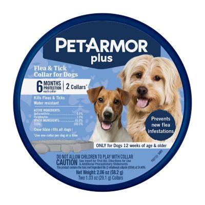 Petarmor Plus Flea Tick Collars For Dogs 2 Ct 5189 At Tractor Supply Co