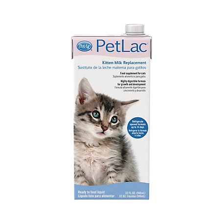 PetAg PetLac Liquid Kitten Milk Replacer, 32 oz.