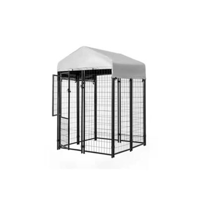 Image showing  6 ft. x 4 ft. x 4 ft. Welded Wire Dog Kennel