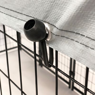 Image showing 8 th KennelMaster 6 ft. x 4 ft. x 4 ft. Welded Wire Dog Kennel