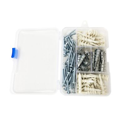 Image showing  Drywall Anchor Assortment, 100-Pack