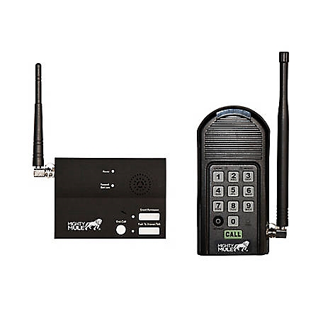 Mighty Mule Wireless Intercom and Keypad for Automatic Gate Openers