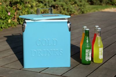 Image showing  14 qt. Portable Picnic Cooler, Turquoise