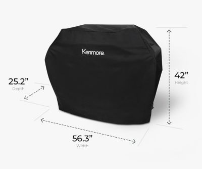 Image showing  Waterproof Grill Cover for 56 in. 4-Burner Grills