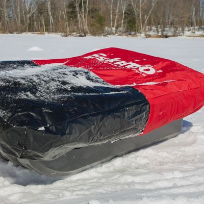 Image showing  Travel Cover, 70 in. Sleds, Red/Black, 600D