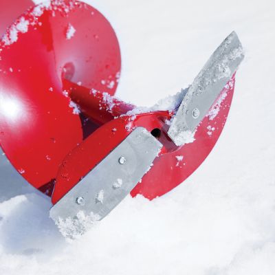 Image showing  Hand Auger Blades, 6 in., Augers, Pistol Bit, Stainless Steel, RB6