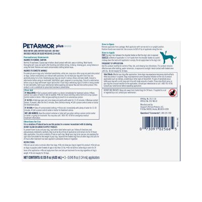 Image showing  Plus Flea and Tick Topical Treatment for Dogs 23-44 lb., 3 ct.