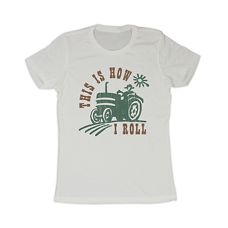 Farm Fed Clothing Women's Short-Sleeve This is How I Roll T-Shirt